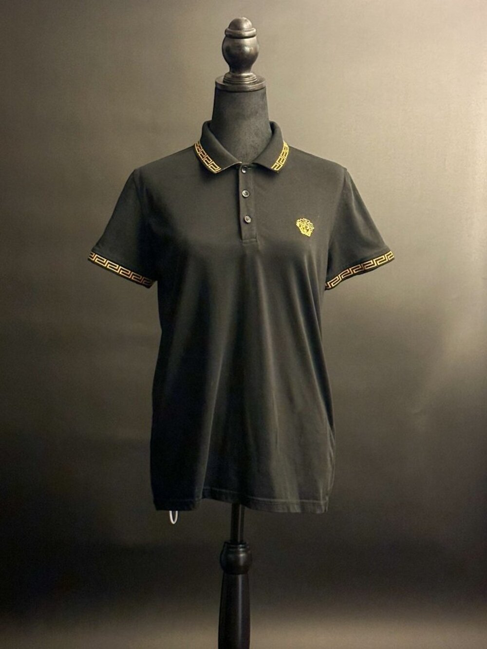 Versace Classic V2 Polo Shirt Black